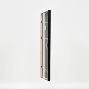 Telaio effetto legno profilo 23 blu 29,7x42 cm vetro antiriflesso