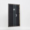 Effetto cornice in legno massiccio profilo 25 verde 29,7x42 cm vetro antiriflesso