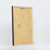 Effetto cornice in legno profilo 33 wengé 29,7x42 cm vetro normale