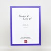 Struttura in legno Top Cube 29,7x42 cm vetro viola antiriflesso
