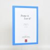Struttura in legno Top Cube 29,7x42 cm blu Vetro Antireflex