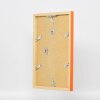 Struttura in legno Top Cube 29,7x42 cm vetro acrilico arancione