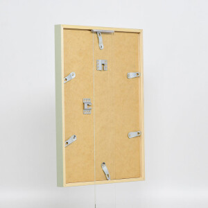 Telaio in legno effetto profilo 35 verde 29,7x42 cm vetro normale + distanziatore