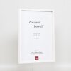 Telaio effetto legno profilo 35 bianco 29,7x42 cm vetro normale + distanziatore