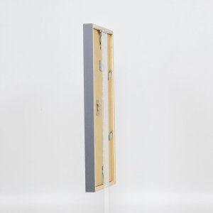 Telaio effetto legno profilo 35 antracite 29,7x42 cm vetro normale + distanziatore