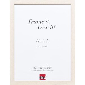 Telaio effetto legno profilo 33 bianco 29,7x42 cm vetro...