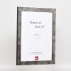 Cornice effetto 2311 antracite 29,7x42 cm vetro antiriflesso
