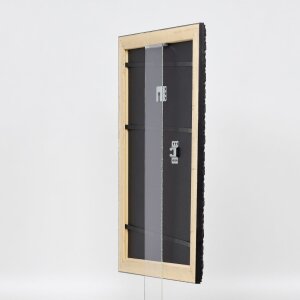 Telaio effetto legno profilo 94 nero 29,7x42 cm vetro normale