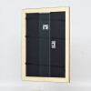 Cornice in legno effetto profilo 94 oro 29,7x42 cm vetro antiriflesso
