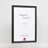 Telaio effetto legno profilo 2070 vetro antiriflesso 29,7x42 cm nero