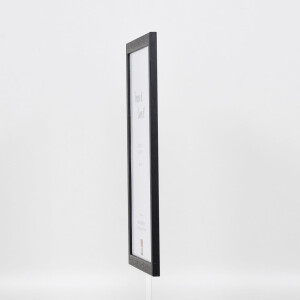 Cornice in legno effetto profilo 2210 nero 29,7x42 cm vetro museo
