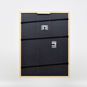 Cornice in legno effetto profilo 23 marrone chiaro 29,7x42 cm vetro museale