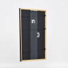 Cornice in legno effetto profilo 23 marrone chiaro 29,7x42 cm vetro museale