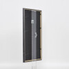 Effetto cornice in legno massiccio profilo 25 grigio 29,7x42 cm vetro museale