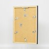 Struttura in legno Top Cube 29,7x42 cm vetro museale nero