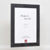 Cornice in legno massello effetto 2240 nero 29,7x42 cm vetro antiriflesso