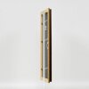 Cornice in legno effetto profilo 21 marrone noce 29,7x42 cm vetro museale