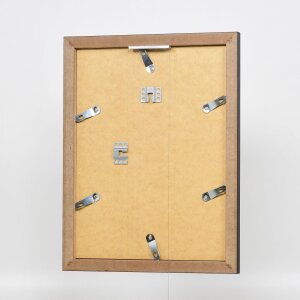 Cornice effetto 2319 argento lucido 29,7x42 cm vetro museale