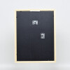 Telaio effetto legno profilo 2210 bianco 30x30 cm vetro antiriflesso
