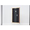 Telaio effetto legno profilo 38 marrone 30x30 cm vetro antiriflesso
