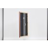 Telaio effetto legno profilo 38 marrone 30x30 cm vetro antiriflesso