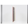 Telaio effetto legno profilo 38 marrone 30x30 cm vetro antiriflesso