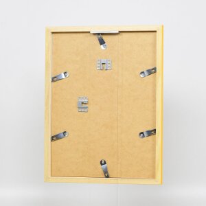 Struttura in legno Top Cube 30x30 cm vetro giallo antiriflesso