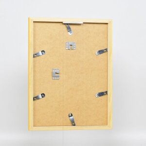 Struttura in legno Top Cube 30x30 cm vetro giallo antiriflesso