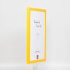 Struttura in legno Top Cube 30x30 cm vetro giallo antiriflesso