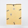 Telaio effetto legno profilo 35 bianco 30x30 cm vetro antiriflesso
