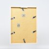 Telaio effetto legno profilo 35 bianco 30x30 cm vetro antiriflesso