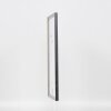 Telaio effetto legno massiccio profilo 25 grigio 30x30 cm vetro acrilico