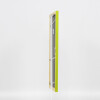 Effetto cornice in legno Profilo 89 verde 30x30 cm Vetro acrilico