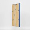Telaio effetto legno profilo 35 blu 30x30 cm vetro normale + distanziatore