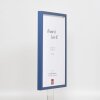 Telaio effetto legno profilo 35 blu 30x30 cm vetro normale + distanziatore