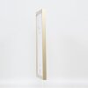 Struttura in legno Top Cube 30x30 cm vetro acrilico oro