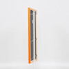 Cornice in legno effetto profilo 89 salmone 30x30 cm vetro museale
