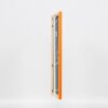 Cornice in legno effetto profilo 89 salmone 30x30 cm vetro museale