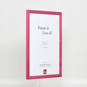 Effetto cornice in legno Profilo 89 viola 30x30 cm Vetro museo