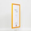 Cornice in legno effetto profilo 89 marrone chiaro 30x30 cm vetro museale