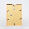 Effetto cornice in legno Profilo 35 rosso 30x30 cm Vetro Museo