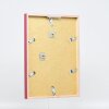 Effetto cornice in legno Profilo 35 rosso 30x30 cm Vetro Museo