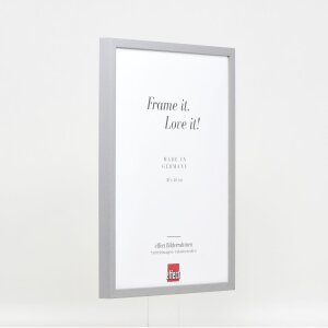 Effetto cornice in legno Profilo 35 grigio chiaro 30x30 cm Vetro Museum