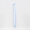 Cornice in legno effetto profilo 32 blu 30x30 cm vetro museo