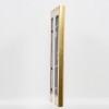 Cornice in legno effetto profilo 95 oro 30x30 cm vetro acrilico