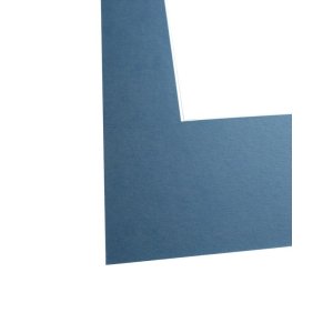 Passe-partout a taglio obliquo - 30x45 cm - azzurro
