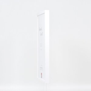 Telaio in legno effetto Profilo 35 bianco 30x40 cm vetro antiriflesso