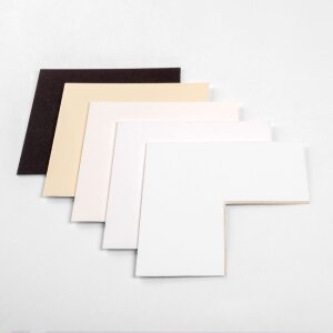 Passepartout smussato - 20x30 cm - bianco polare