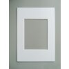 Passepartout smussato - 20x30 cm - bianco polare