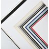 Passepartout smussato - 20x30 cm - bianco polare